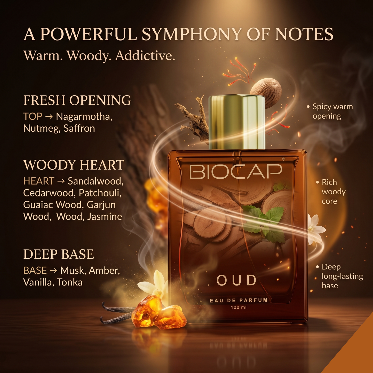 Biocap Oud & Royal EDP Combo